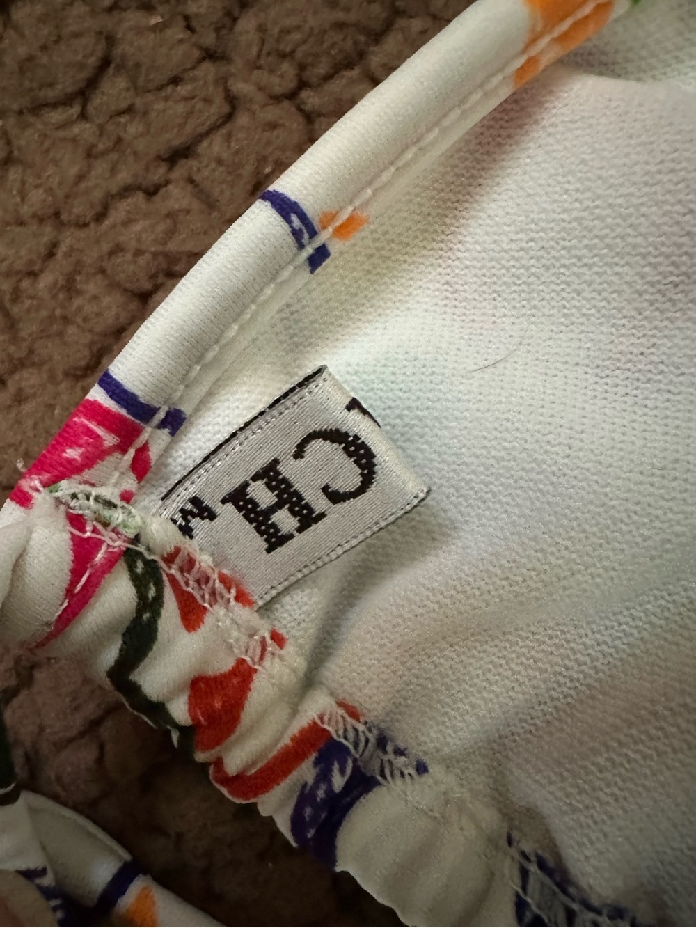 Vintage Coach Rainbow 2 pc Bikini Size M - Picture 4 of 4